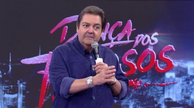 Faustão se irrita e chama funcionário da Globo de ‘imbecil’ ao vivo no programa