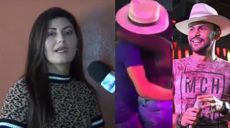 Mulher casada que beijou Thullio Milionário fala em entrevista que foi forçada e vai mover ação contra o cantor de forró