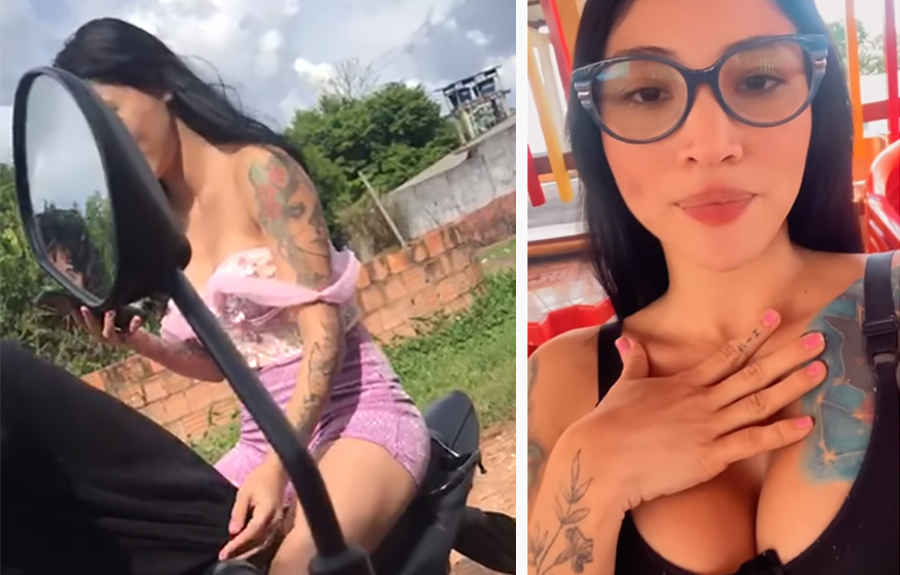 Jovem flagrada pela ex saindo de motel com irmão abre o jogo após repercussão