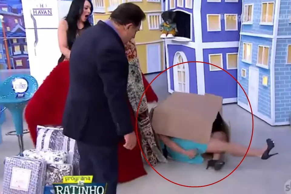 Milene Pavorô precisou ir à polícia após ser chutada por Ratinho ao vivo no programa