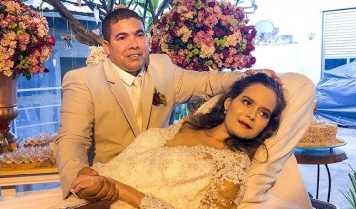 Mulher com câncer terminal morre 3 dias depois do casamento no Nordeste e história faz chorar