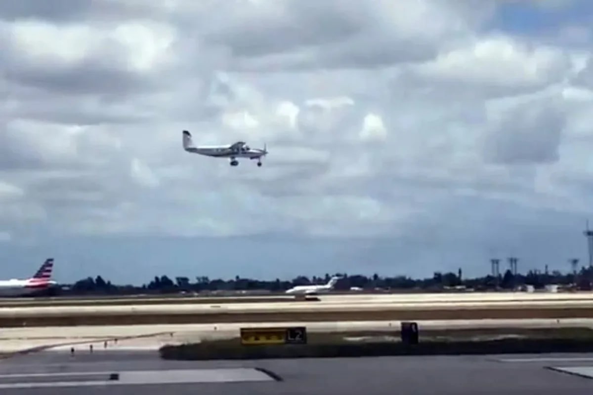 Sem saber pilotar, passageiro pousa avião após comandante passar mal; veja o video