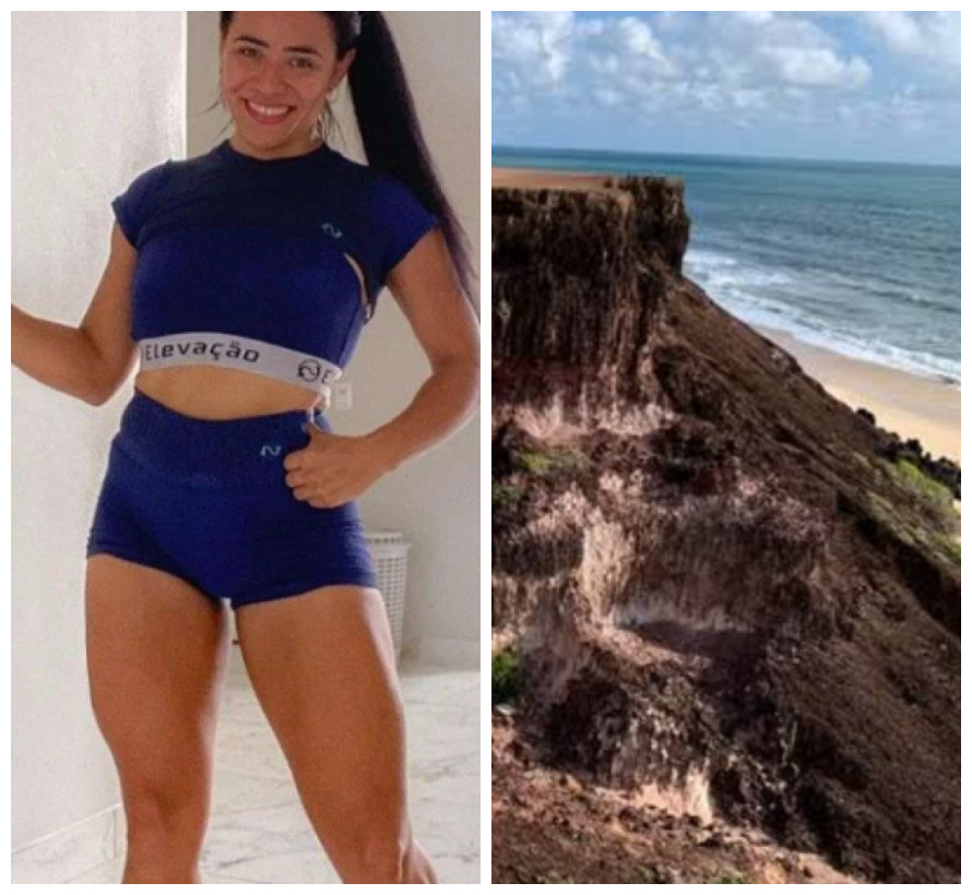 Turista de 31 anos que morreu ao cair de falésia com quadriciclo no RN era servidora da Assembleia Legislativa